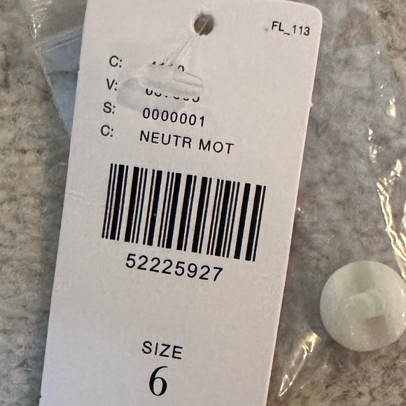 White Fringe Top - Picture 5 of 5